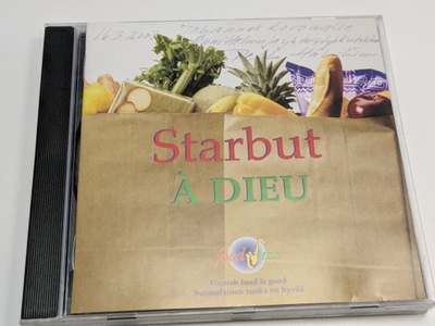 Starbut - À Dieu (CD) MINT!!