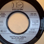 THE FLYING PICKETS::WHEN YOU'RE YOUNG & IN LOVE::VINYYLI 7" - pikkukuva 4