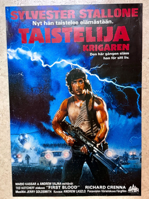 Vanha elokuvajuliste: Taistelija
