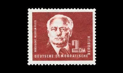 DDR 254 ** Presidentti Wilhelm Pieck 2 DM (1950)