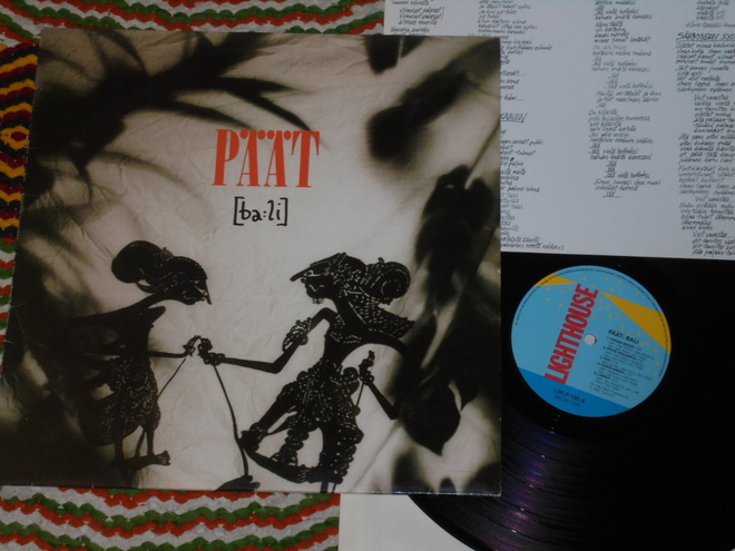 PÄÄT - Bali - LP 1987 Alternative Rock, New Wave EX-