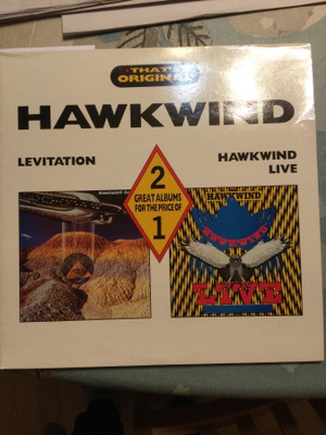 LP Hawkwind Levitation  + Hawkwind Live
