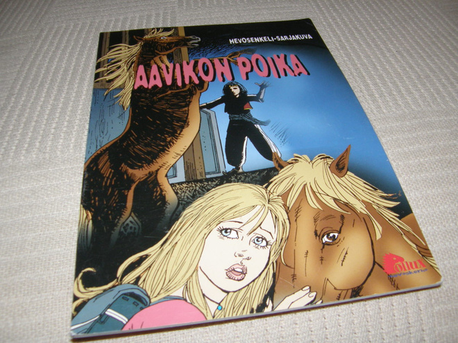 Hevosenkeli -sarjakuva Aavikon poika