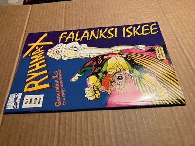 MARVEL RYHMÄ-X 4/1996 HYVÄ