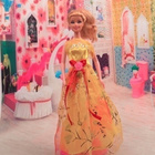 78 .. Käsintehty Kaunis Party Hame .. Barbie Ym.. - pikkukuva 4