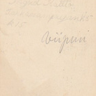 1916, Kortti Viipuri -Hämeenlinna, Sotasensuurin tarkastama - pikkukuva 2