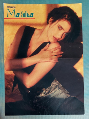 Martika / Eurythmics : Posteri 80/90 -lukujen taitteesta.