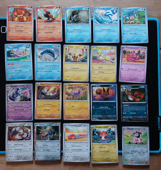 Paradox Rift Pokemon kortit 20kpl (#152)
