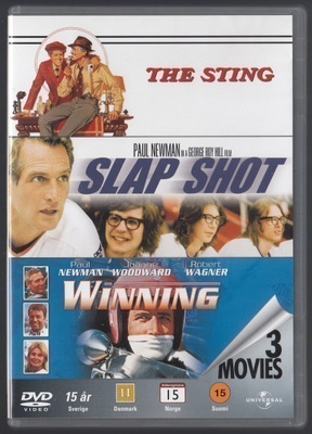 Kilparatojen voittaja / Puhallus / Lämäri (3DVD) Paul Newman