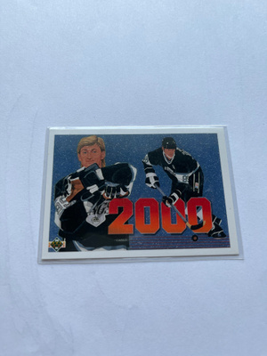 1990-91 Upper Deck 2000th Point Wayne Gretzky #545