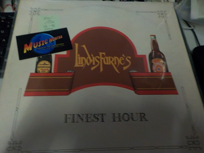 LINDISFARNE - FINEST HOUR UK - 75 PRESS LP EX/EX
