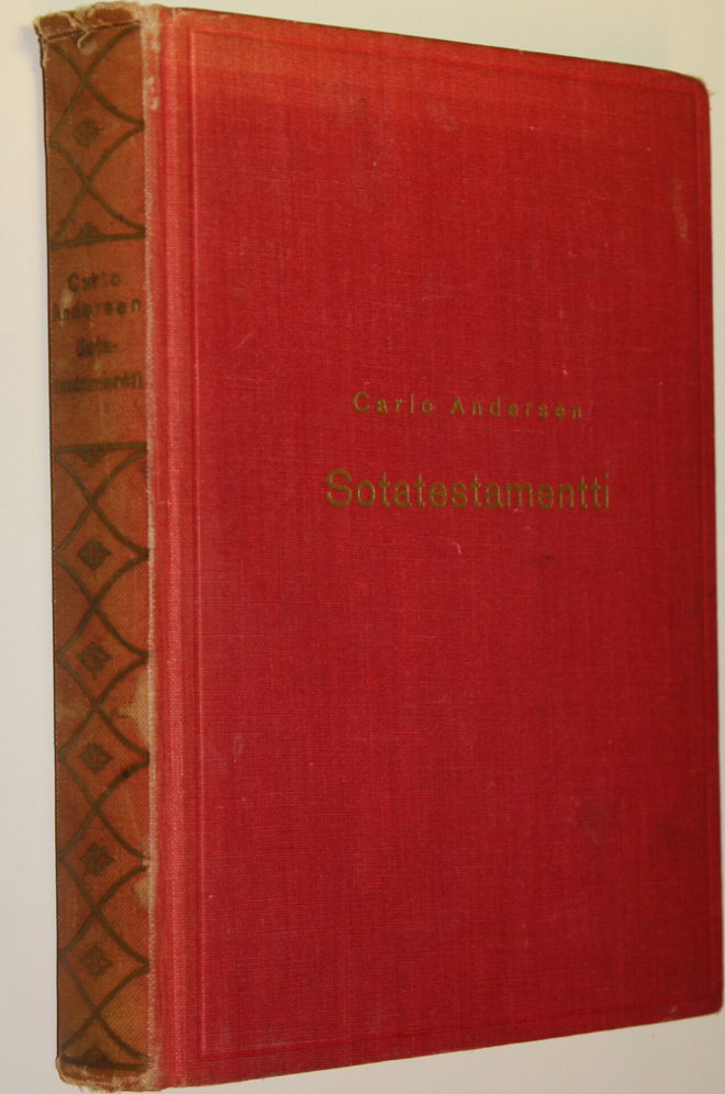 Carlo Andersen : Sotatestamentti : salapoliisiromaani : p...