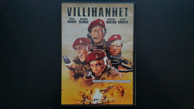 DVD: Villihanhet (Roger Moore, Richard Harris,Richard Burton