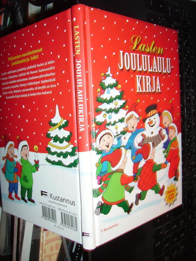LASTEN JOULULAULUKIRJA ( 2p. 2008 ) Sis.postikulut