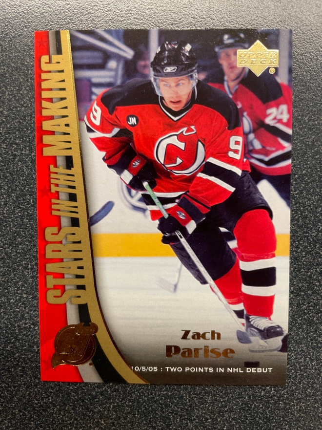 2005-06 Upper Deck Stars in the Making #SM13 Zach Parise