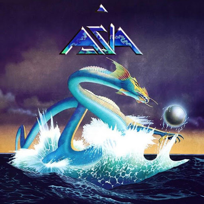 Asia (CD) VG+++!! s/t Vanha painos