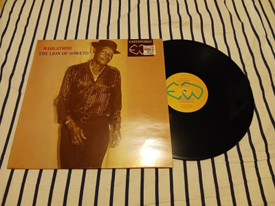 Mahlathini – The Lion Of Soweto lp 1987 African huippu nm!