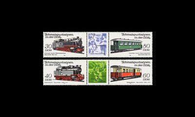 DDR 2864-7_ds ** Kapearaiteinen rautatie (1984)