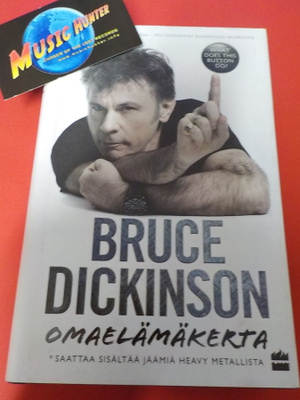 BRUCE DICKINSON - OMAELÄMÄKERTA KIRJA NIMMARILLA