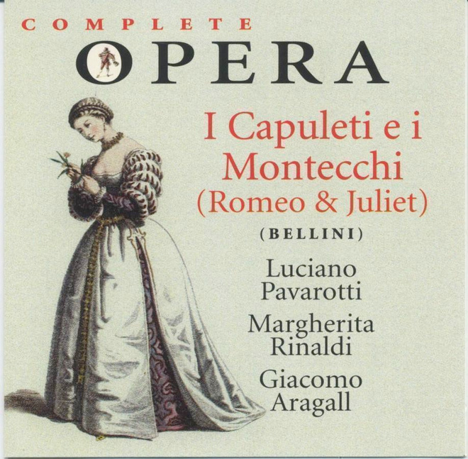 BELLINI: Romeo ja Julia – 2-CD 1966/1995 - Pavarotti, Abbado