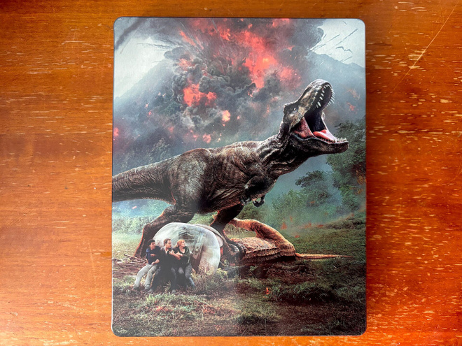 Jurassic Park Fallen Kingdom Steelbook Blu-ray + DVD