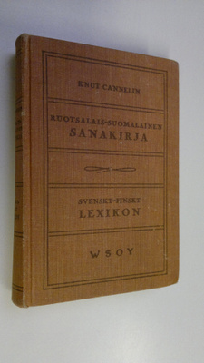 Knut Cannelin : Ruotsalais-Suomalainen taskusanakirja = S...