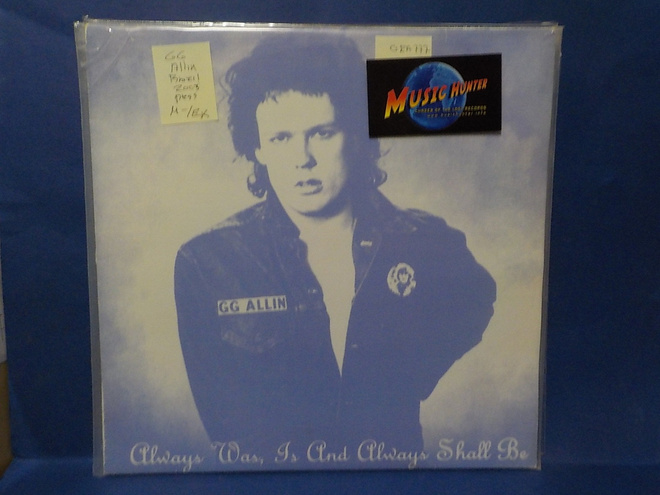 GG ALLIN - ALWAYS WAS IS AND ALWAYS SHALL BE M-/EX LP