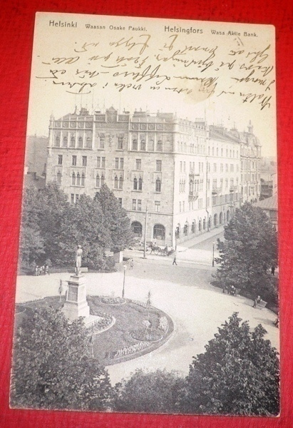 Helsinki - Waasan Osake Pankki v. 1910 (K8)