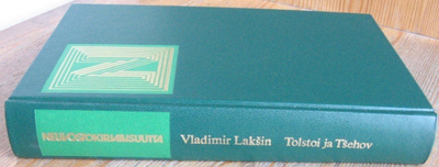 Vladimir Lakšin: Tolstoi ja Tšehov, Otava 1984. 382 s.