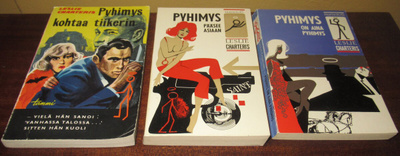 Pyhimys kirjoja 3 kpl:n paketti kerralla 60-luvulta.
