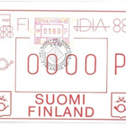 Finlandia 88 näyttely 2 lipukekohdetta erikoisleima 2.6.88 - pikkukuva 1