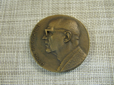 Urho Kekkonen mitali 1967 /A.Tukiainen 1967.