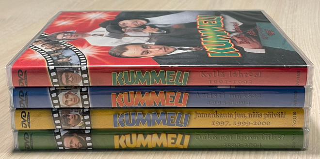 Kummeli 1991-2004 (8DVD) koko TV-sarja (UUSI)