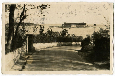 Helsinki Näköala Kaivopuistosta, kulkenut 1930
