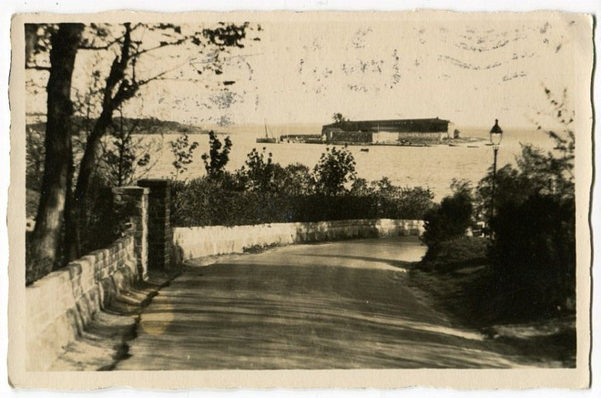 Helsinki Näköala Kaivopuistosta, kulkenut 1930