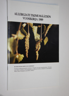 Allergiatutkimussäätiö vuosikirja 1989
