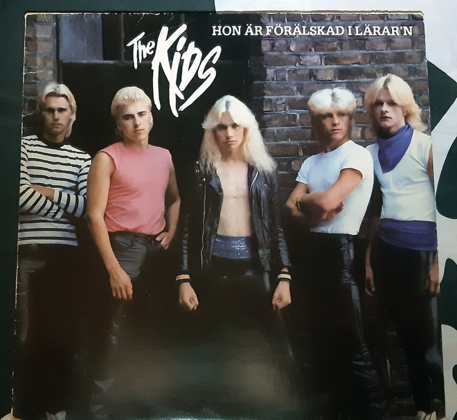 The Kids - Hon Är Förälskad I Lärar'n - LP - 1981
