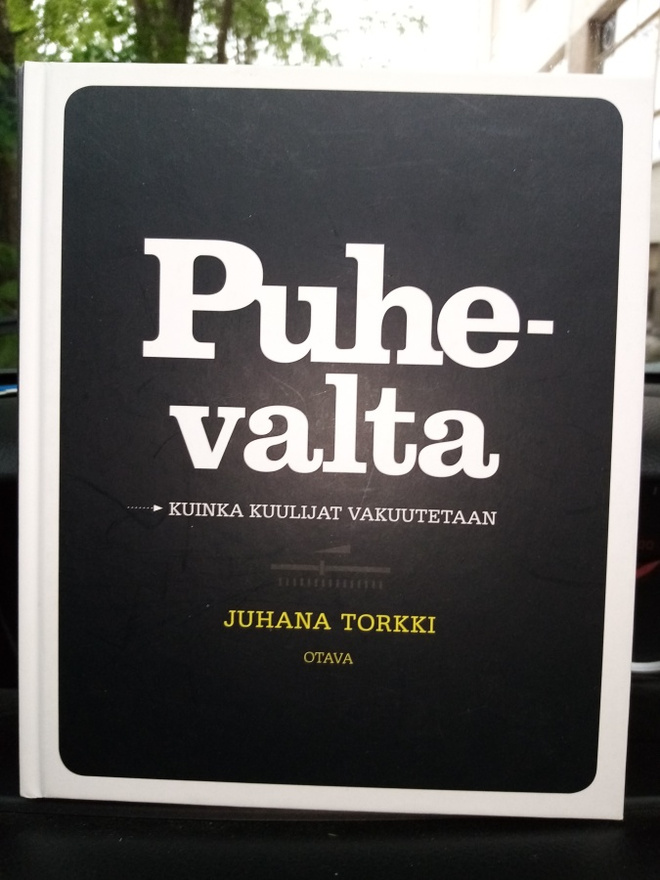 Juhana Torkki :  Puhevalta ( SIS POSTIKULU)