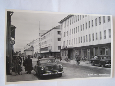 VANHA Postikortti Kajaani 1950-l Alkup.Mallikappale