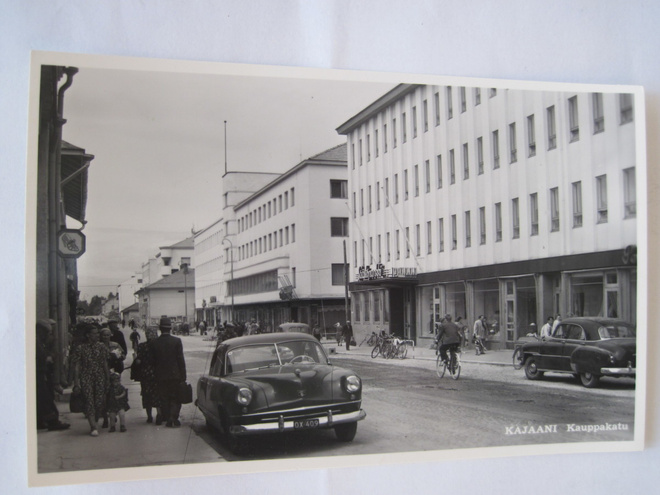 VANHA Postikortti Kajaani 1950-l Alkup.Mallikappale