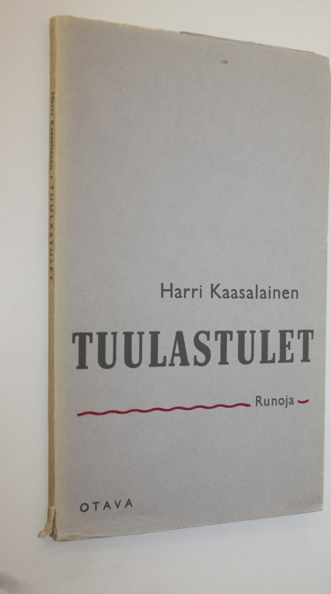 Harri Kaasalainen : Tuulastulet : runoja
