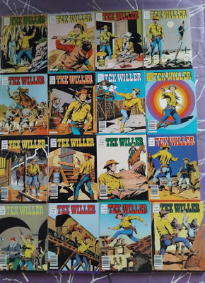 Tex Willer 1988 vuosikerta vuosikerta 16 lehteä