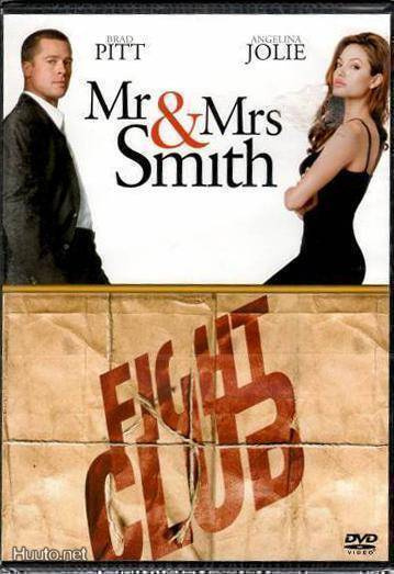 Mr & Mrs Smith / Fight Club (Tupla DVD)