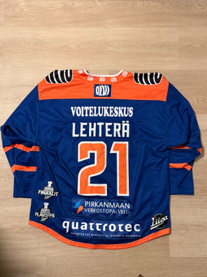 Tappara / Jori Lehterä Game Worn pelipaita finaalit 2023