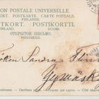 Helsinki Klippan kortti kulkenut noin 1905 - pikkukuva 2