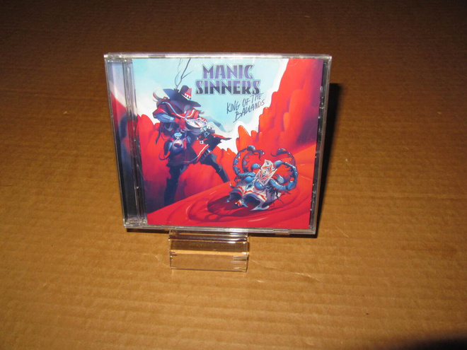 Manic Sinners CD King Of The Badlands v.2022 UUSI !