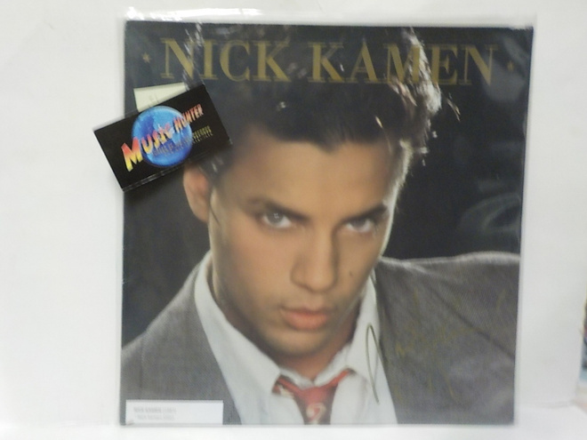 NICK KAMEN - EI LEVYÄ!!!! VAIN KANSI!!! + NIMIKIRJOITUS