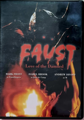 FAUST - LOVE OF THE DAMNED DVD