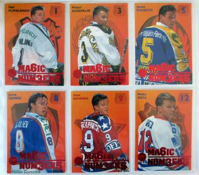Magic Numbers 1994-95 kortteja, katso!