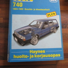 VOLVO 740 : 1984-1992 KORJAUSOPAS ! - pikkukuva 1